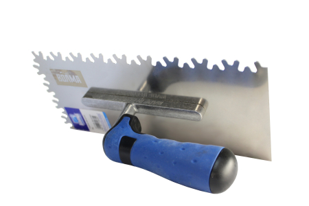 Гладилка фигурная Big ВОЛМА, нержавеющая сталь, двухкомпонентная ручка